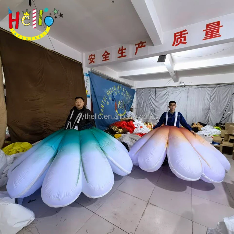 Dancing Flower Kit Headpiece with Inflatable Guitar main image 1