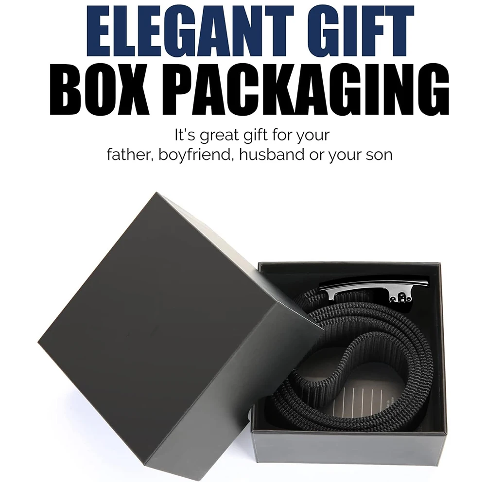 Durable Waterproof Ratchet Belts Men Tactical Belts Adjustable Training Durable Nylon Web Golf Belt