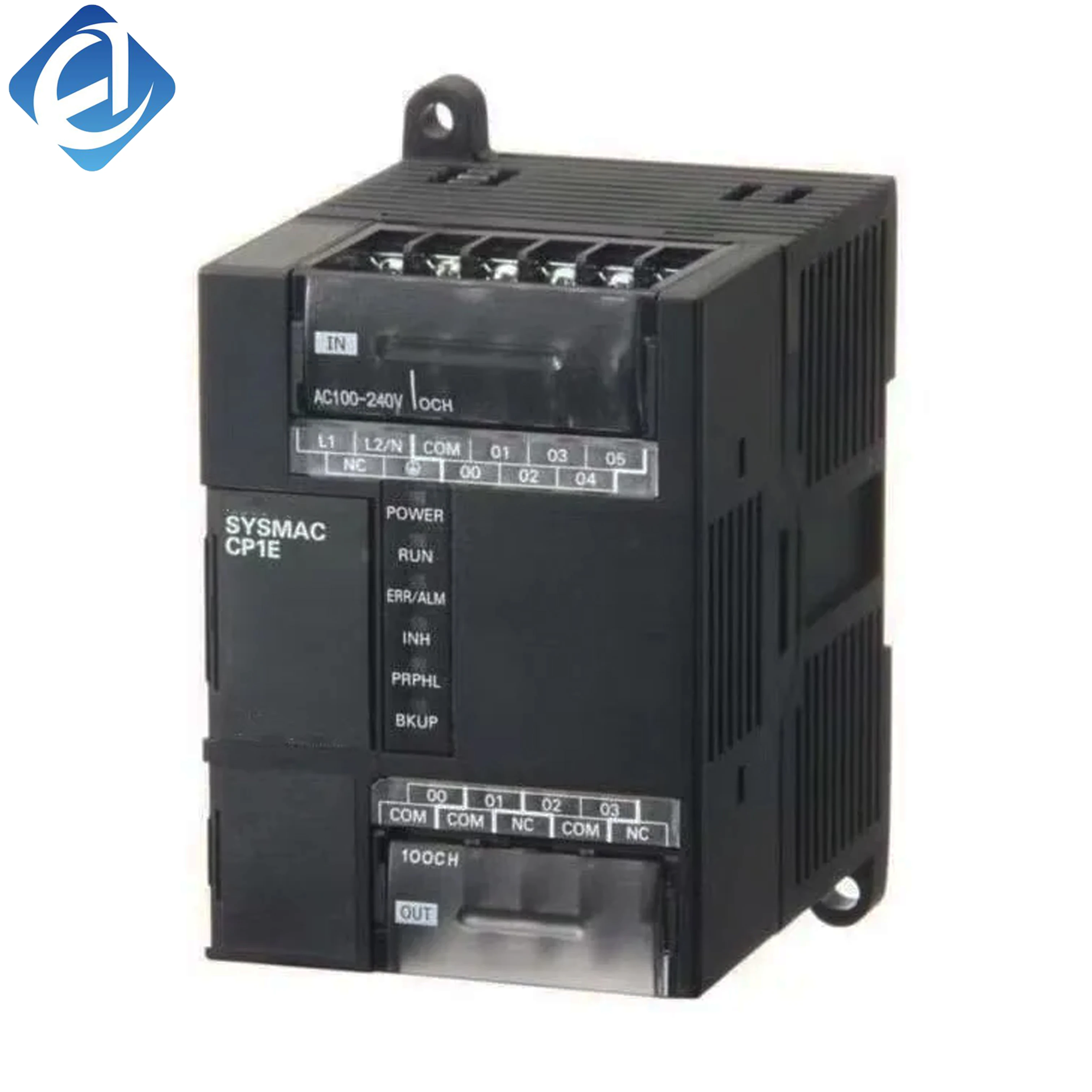 New Original Omron CP1E series DC transistor output PLC. With 10 I/O points, compact size, stable logic control and fast response. Widely applied in miniature mechanical control, small automatic devices and simple industrial automation control occasions.