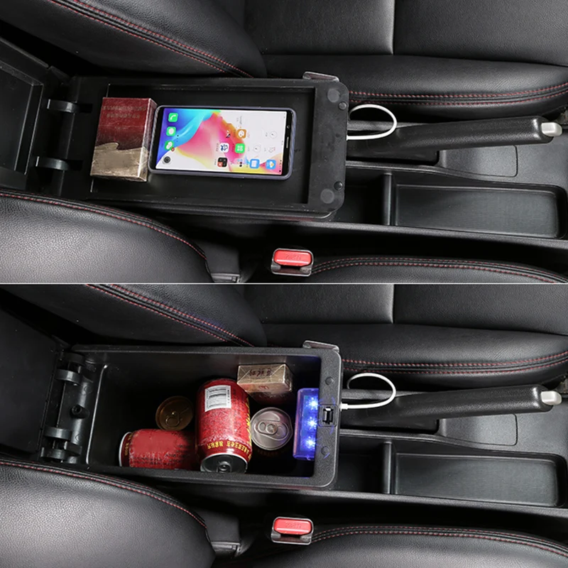 China Factory Cheap Price Armrest Box Pvc Leather for 2019 Volkswagen Lavida Armrest Box Car Interior Armrest Console Box