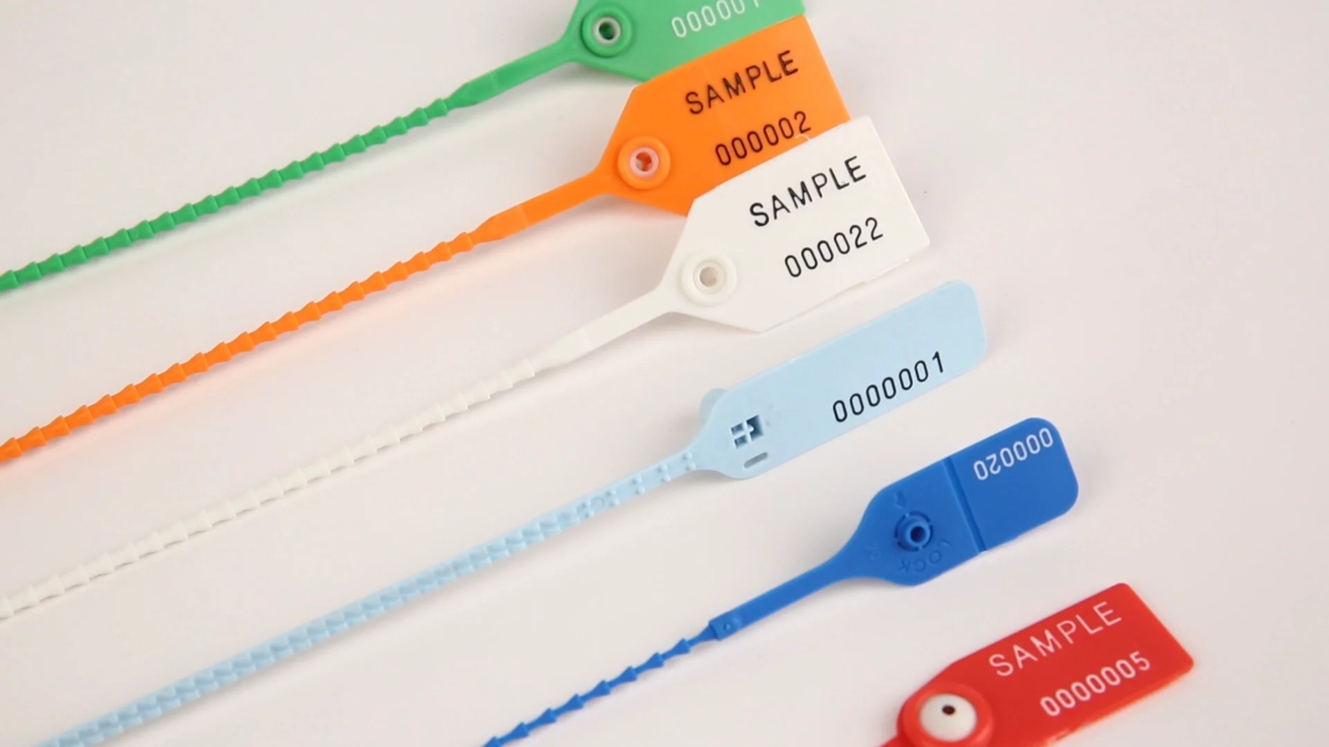 170mm Customized Color And Tag Content Plastic Security Seal Buy