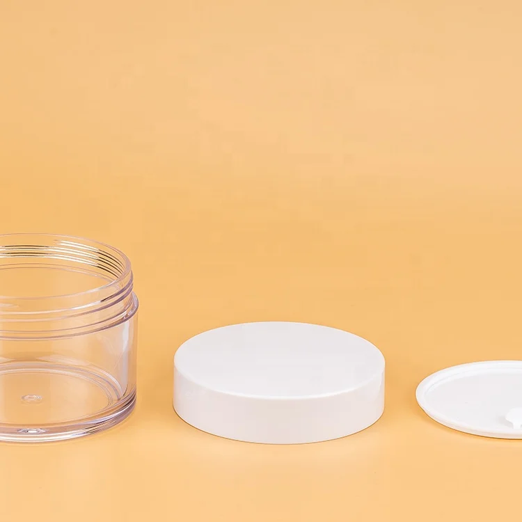 
Cream Container Wall Plastic Jar 5 Ml 10 Ml 15 Ml 30 Ml 50 Ml 100 Ml 200 Ml Pet Jar Cosmetic Jar With Lid 