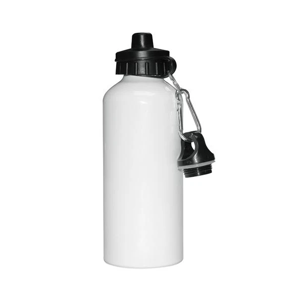 Wholesale Low Price 600ml Sublimation Customized Blank Aluminium Sipper Water Bottle for Heat Press Printing
