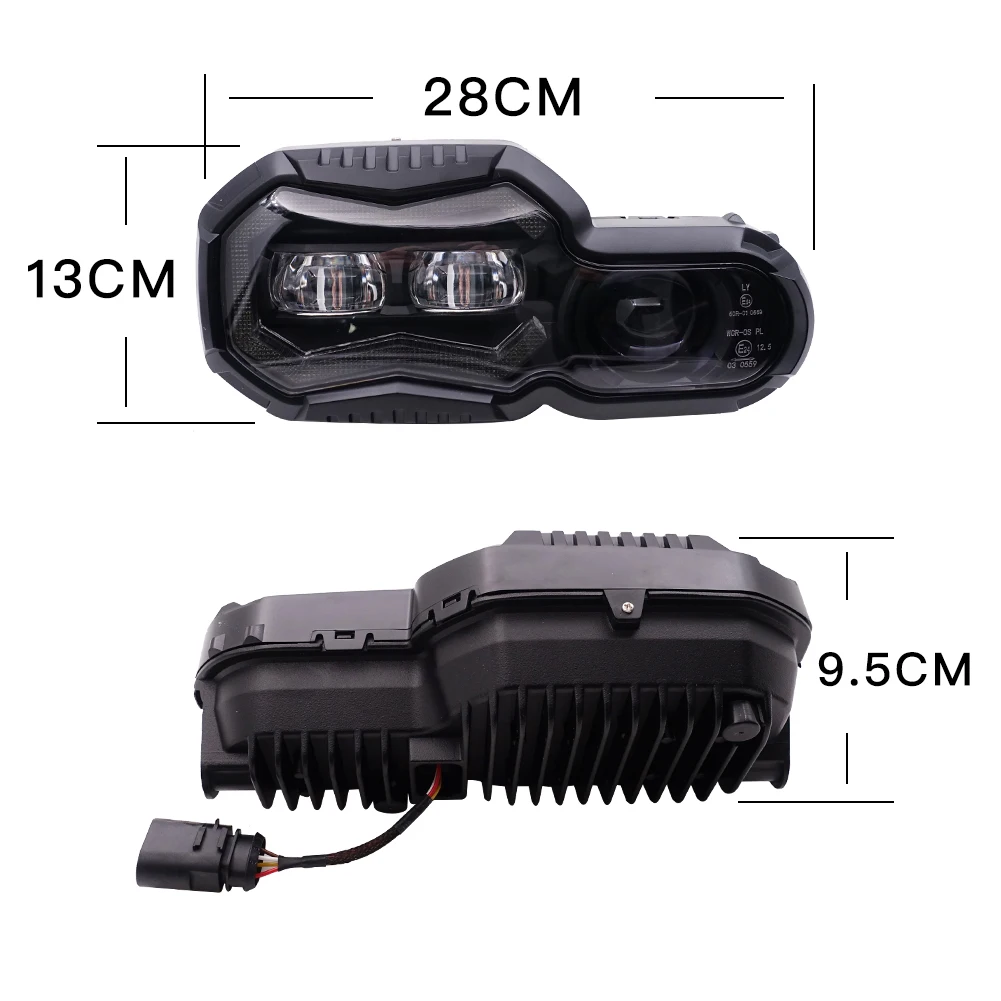 Emark Certified Led Driving Headlight for BMW motorcycle Parts Accessories for F800GS F700GS F650GS