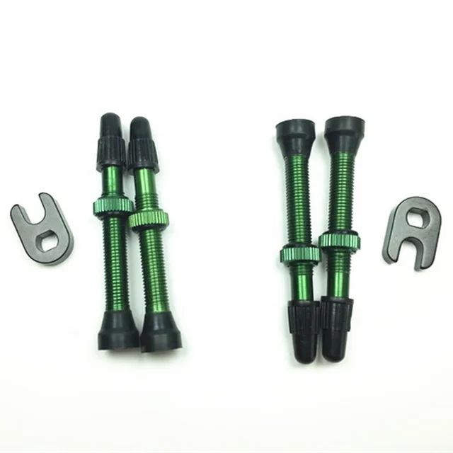 Exceptional Tubeless Presta Valve Stems Integrated Structure Air Intake Titanium Aluminum Alloy Handlebar for Off-Road Cycling