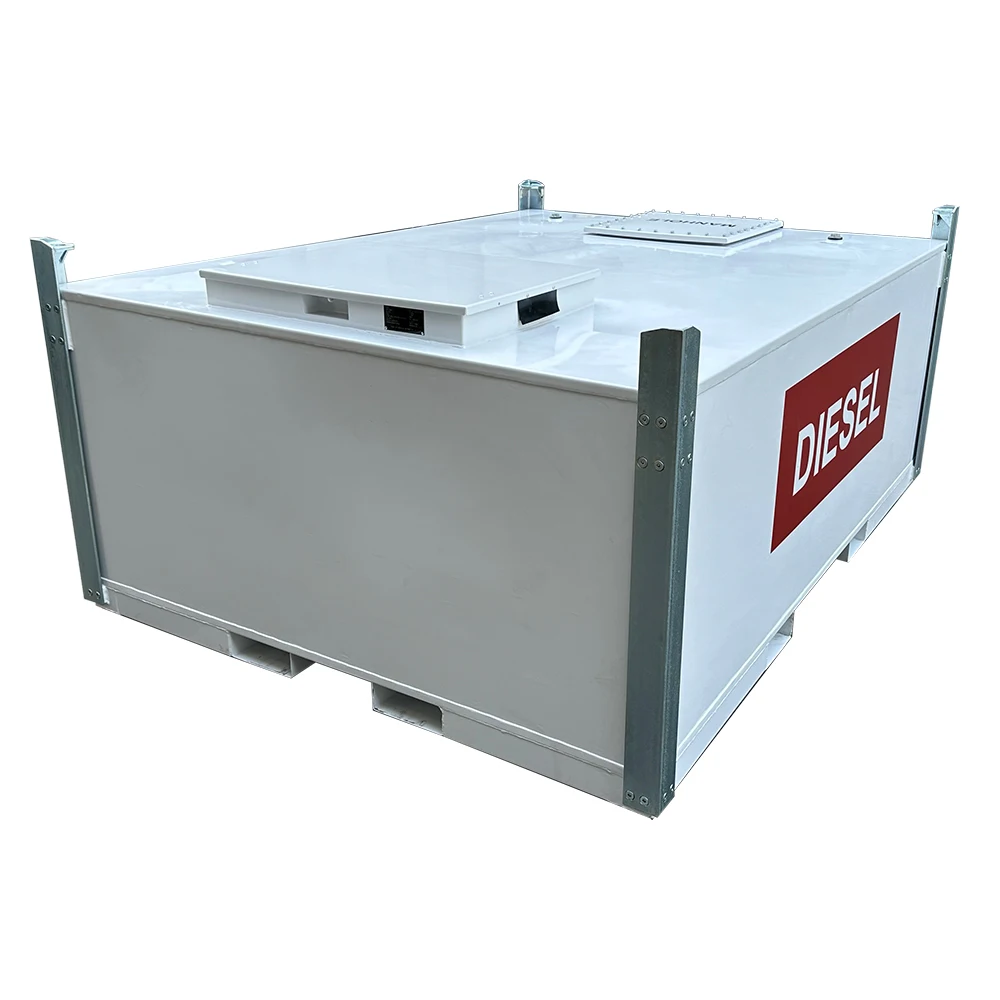 Sumac Safe Fill 1000L-5000L Diesel FuelCube Tank 2000 Lts Self Bunded Mobile Transfer Portable Chemical Storage Equipment Price