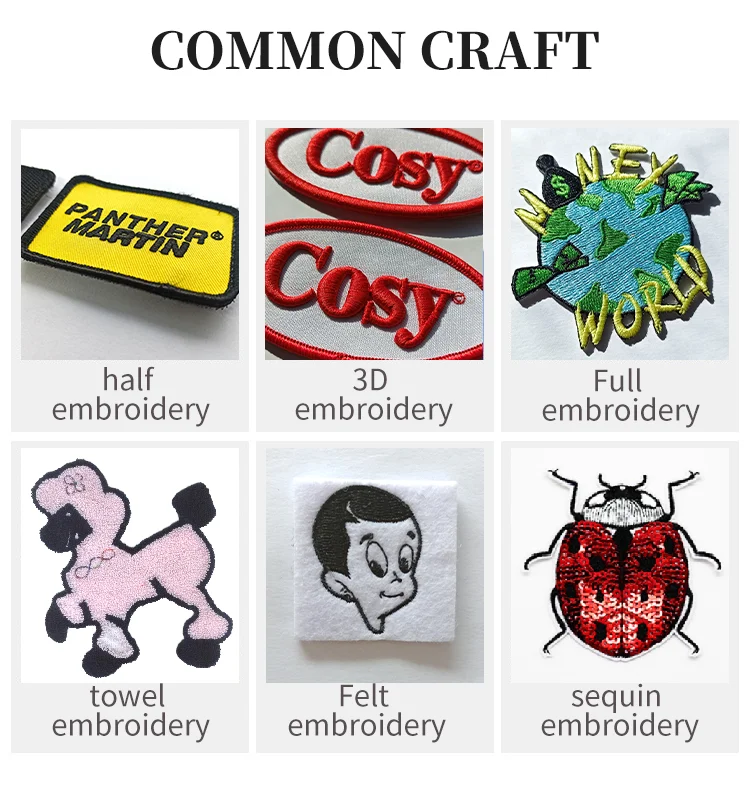 Patch Manufacturer Custom 3d Personalized Embroidery Patches Heat Press