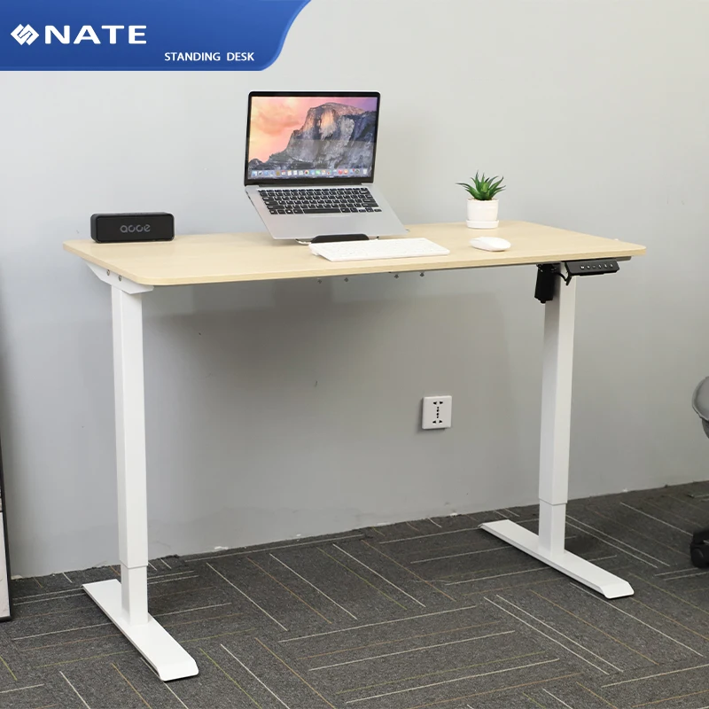 Modern Adjustable Height Table Ergonomic Executive Office Standing Desk Electric Desk Frame Height Adjustable Computer Desk