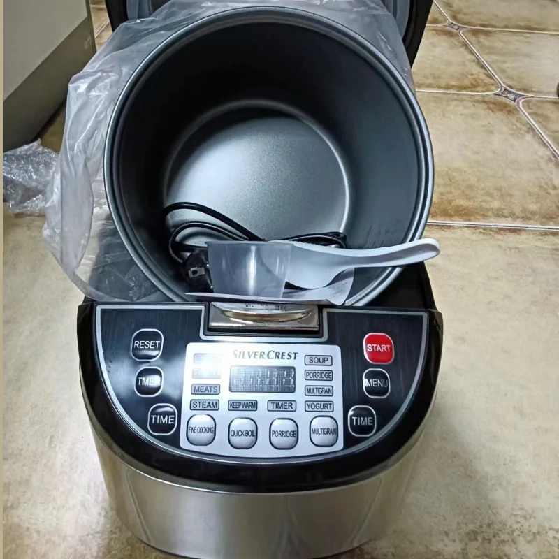 Fast Delivery Kitchen Portable Multi Purpose Smart Digital 5l Silver Crest Automatic Electric Rice Cookers
