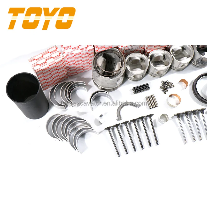 Engine Spare Parts 4JJ1 4JB1 4JG1 4JG2 4HK1 4BG16BG1 6BG1T 6BD1 6HK1 Engine Liner Kit for ISUZU Parts