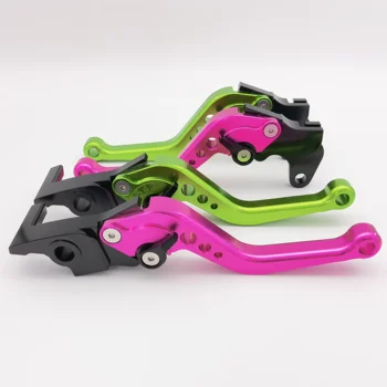 Universal Adjustable CNC Aluminum Products Colorful Motorcycle Brake Clutch Lever for  FAZER150 UBS