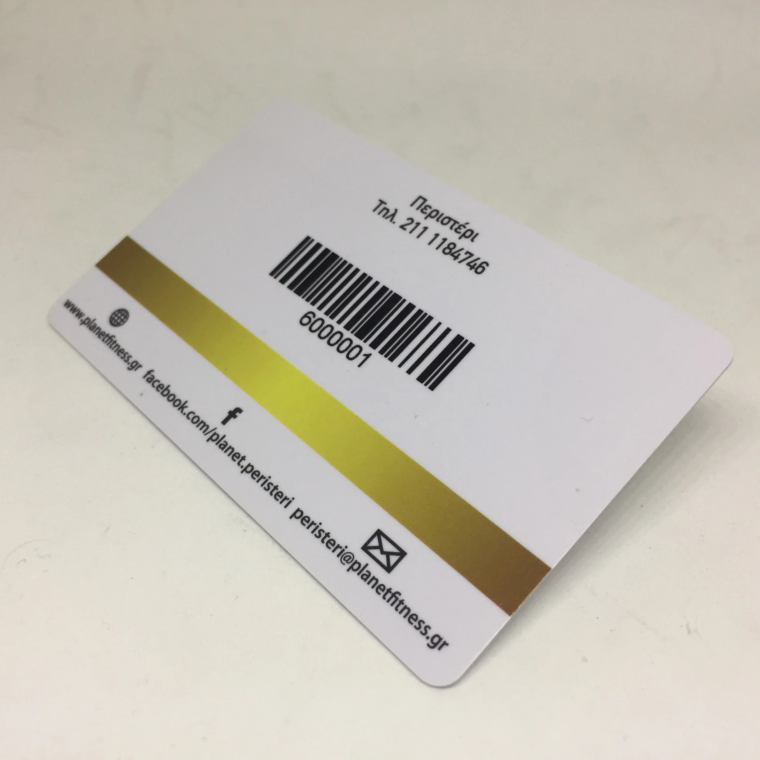 Печать полных цветов пластиковая карта