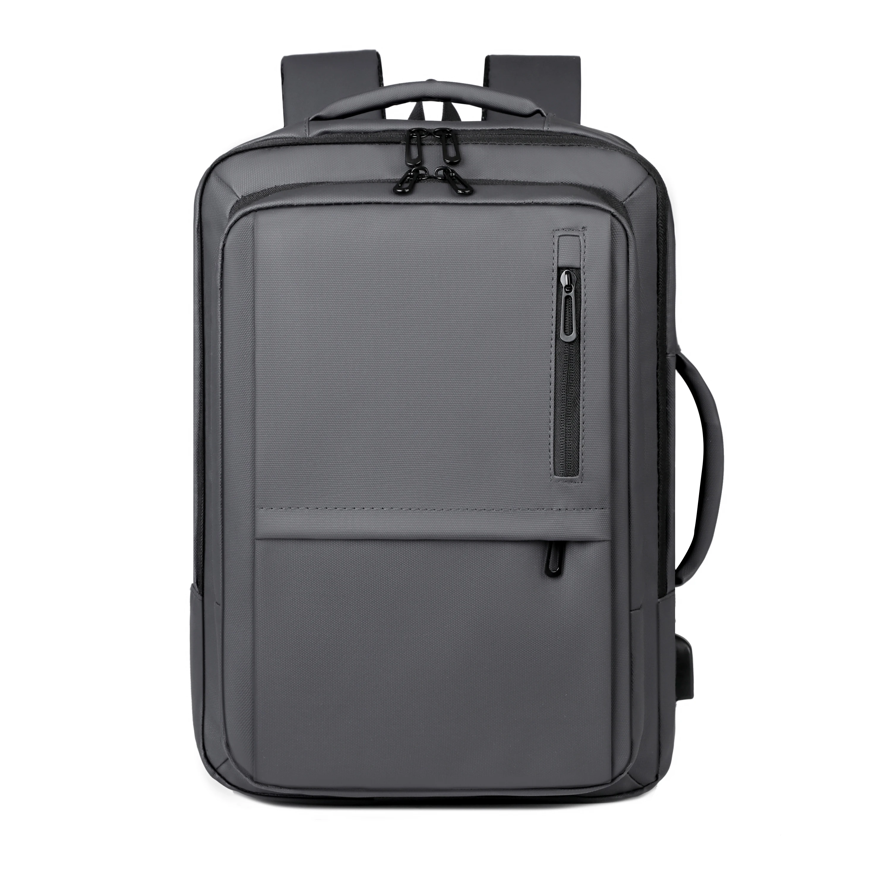 New Solid Color Leisure Computer Bag Can Be Customized Large Capacity Backpack Scratch-resistant Wear-resistant Waterproof Bag