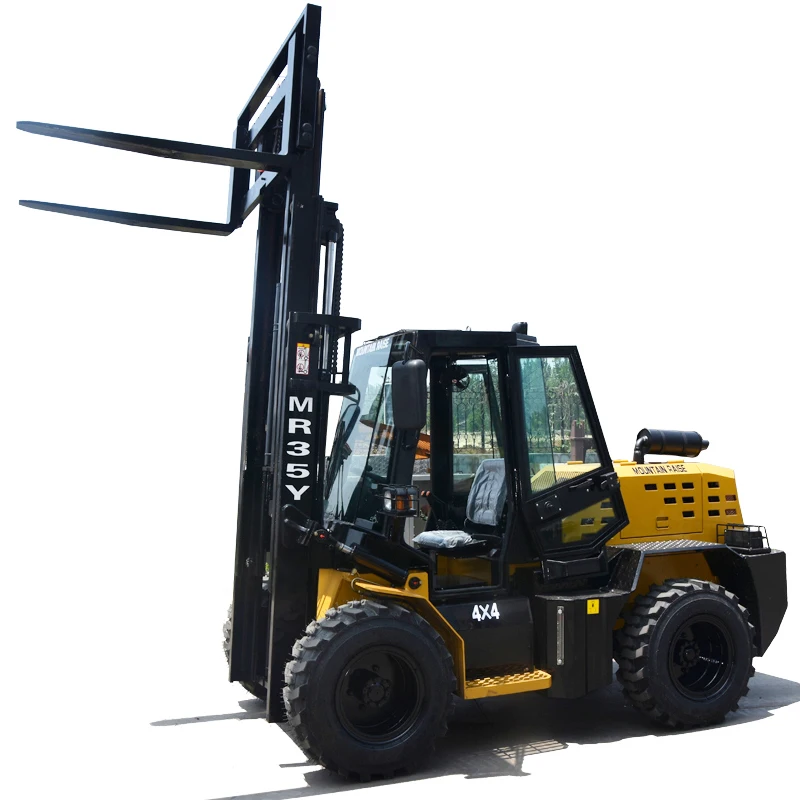 Manual Forklift CPCY35 Offroad All Terrain Forklift Truck