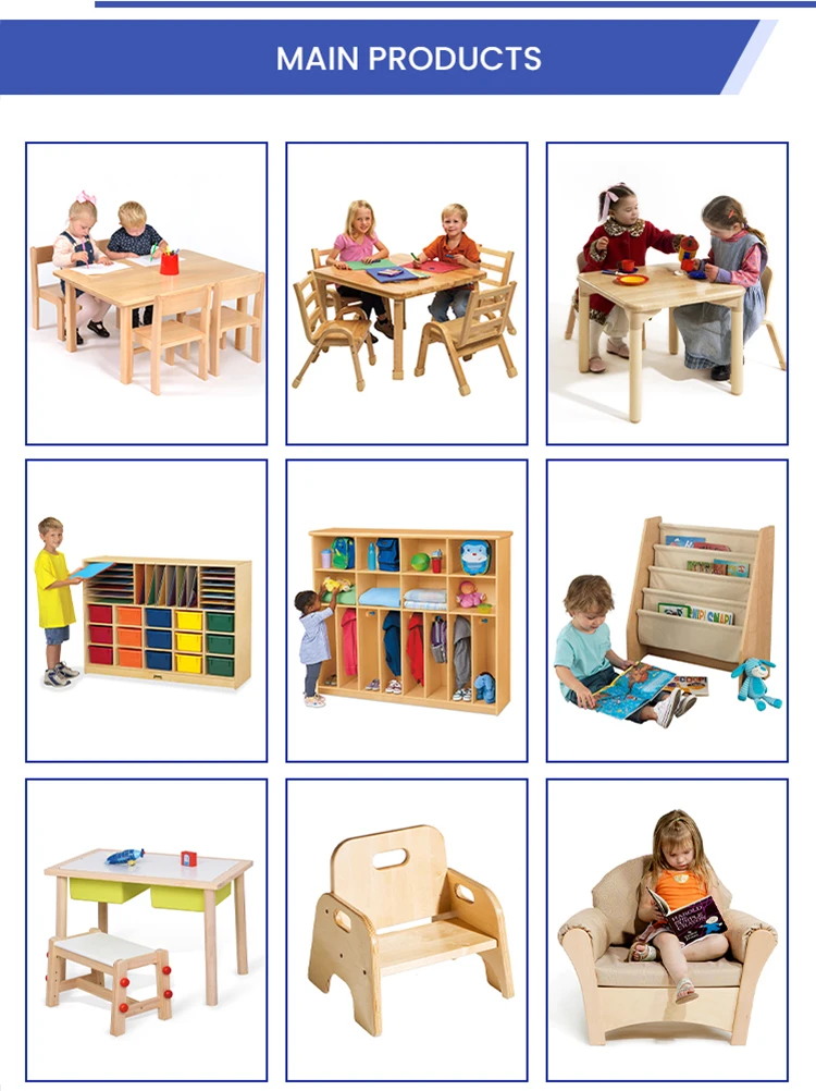 Daycare Childcare Center Kids Nursery School Preschool Furniture Sets