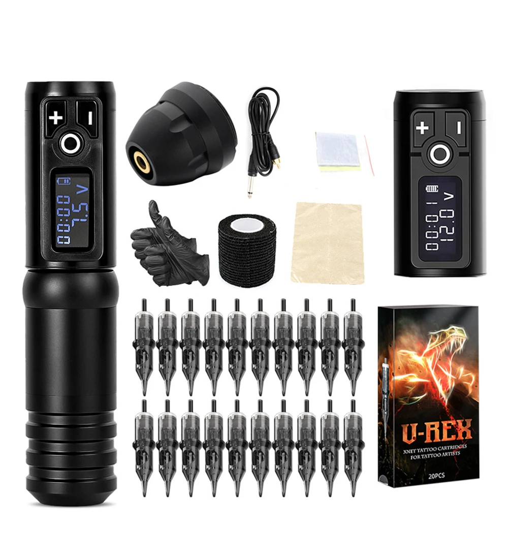 XNET Japanese Motor Wireless Pentype Tattoo Machine Sets