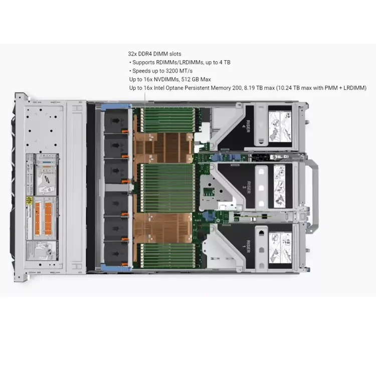 Poweredge R760 Rack Server View EMC PowerEdge R760 Rack Server DEL Xeon Bronze 3408U/16GB DDR5 4800/1TB ...