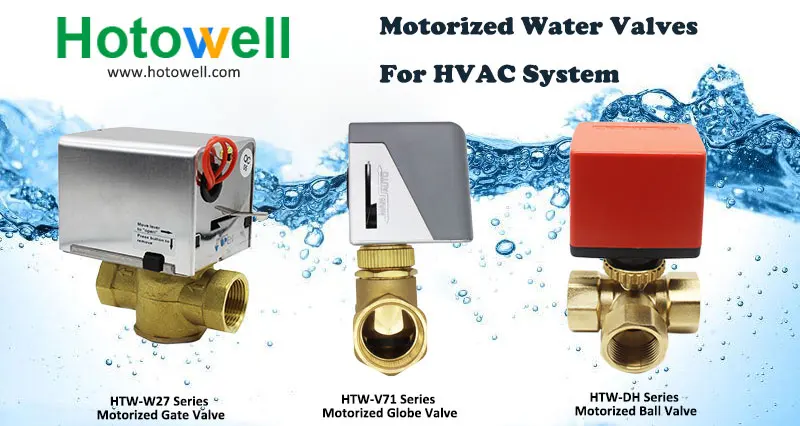 Motorized water valves