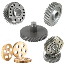 Specializing in the production of high precision grinding gear rack stainless steel brass gear pulley processing customization
