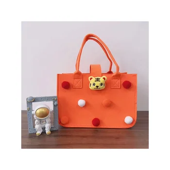 Custom hot spot can be reused 30*20*18cm company promotional gift bag female shopping handbag