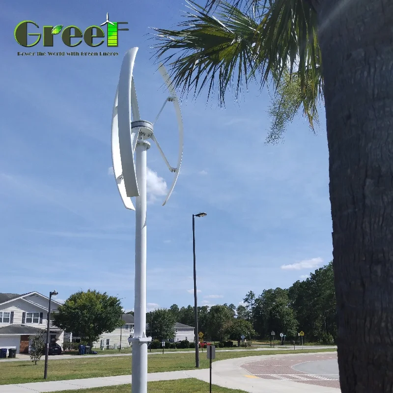 Axial Flux Wind Generator Vertical Axis Wind Turbine Rooftop 500w 1kw 2kw 3kw 5kw