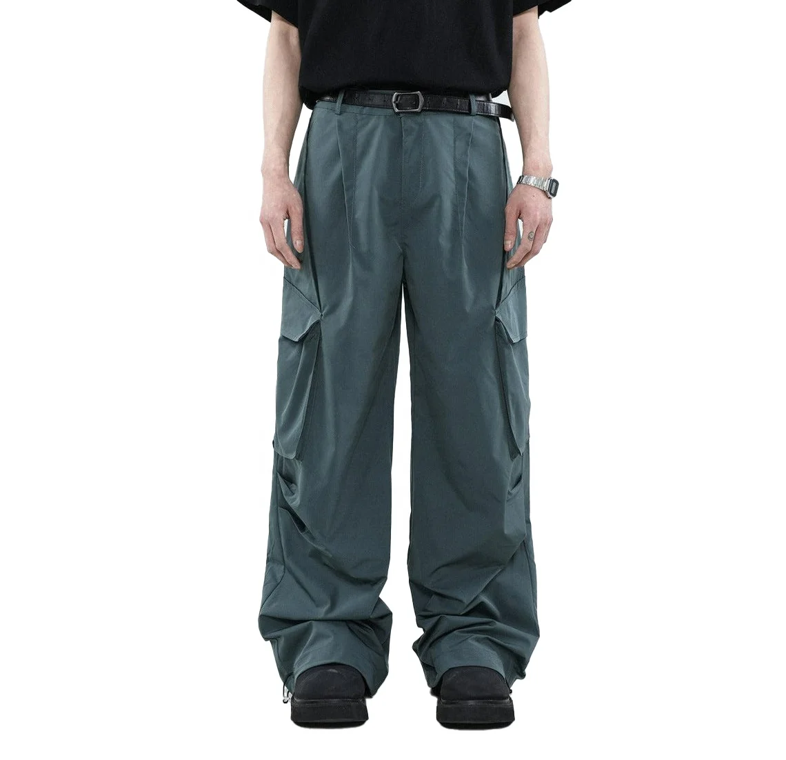Men's High Waist Baggy Cotton Sweatpants Yellow American Camouflage S Camo Burgundy Cleaner 100 Black Flared Cargo Pants