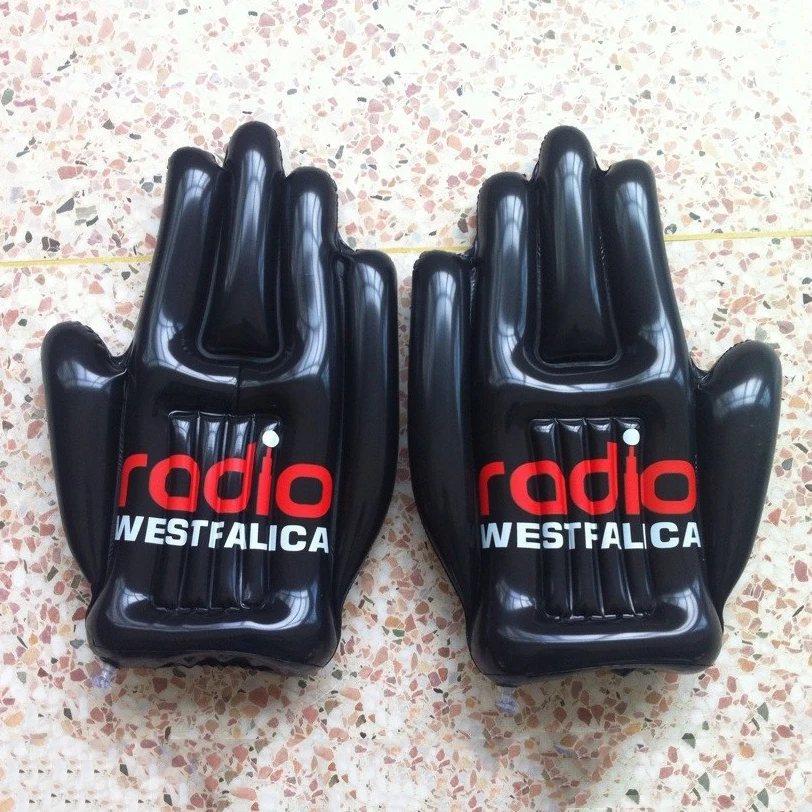 Custom Advertised Cheering Giant Inflatable Hand Inflatable Waving Hand Inflatable Middle Finger Hand
