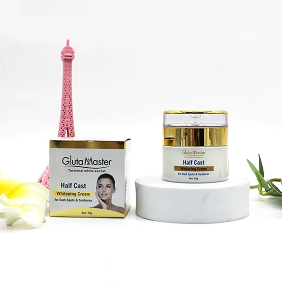 Gluta Master Half Cast Whitening Cream With Vitamin C Removal Dark Spots Anti Aging Deep Moisturizing Skin Care Face Cream