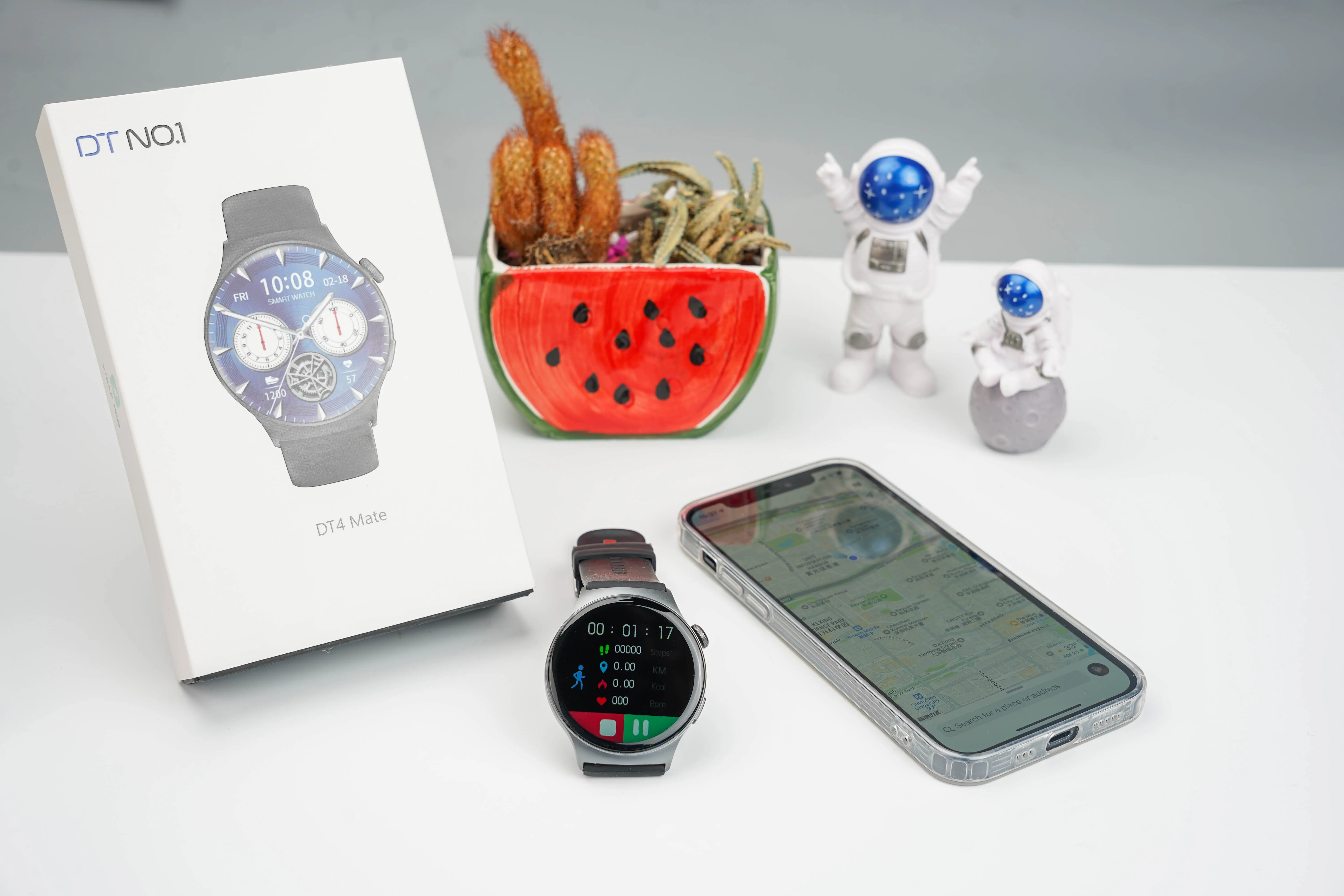 DT4 Mate Smart Watch IP68 Waterproof Fitness Tracker