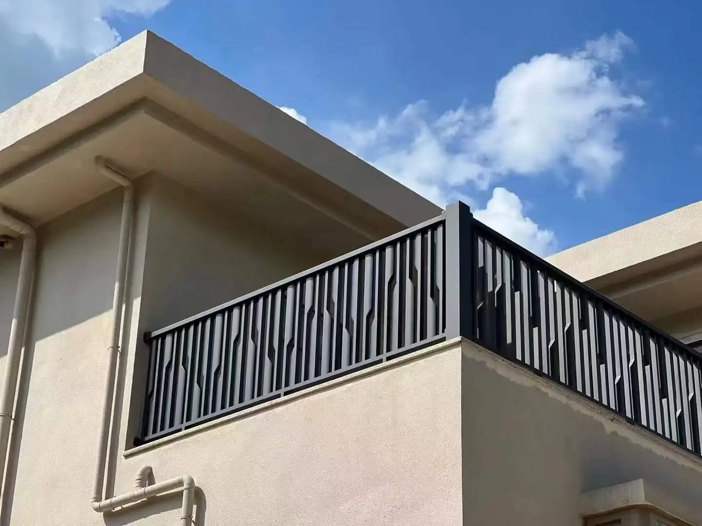 Hand Rails Balcony Modern Design Aluminum Handrails for Villa Balcony Railing Handrail ...