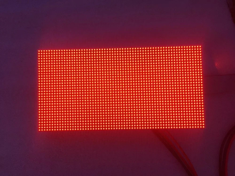 304mm 152mm P4 75 Bright Single Red Color 64 32 Dot Matrix Large Led Display Screen Modules Buy P4 75 Led Display Screen P4 75 Bright Red Color Led Screen Red Led Display Screen Modules P4 75 Product On