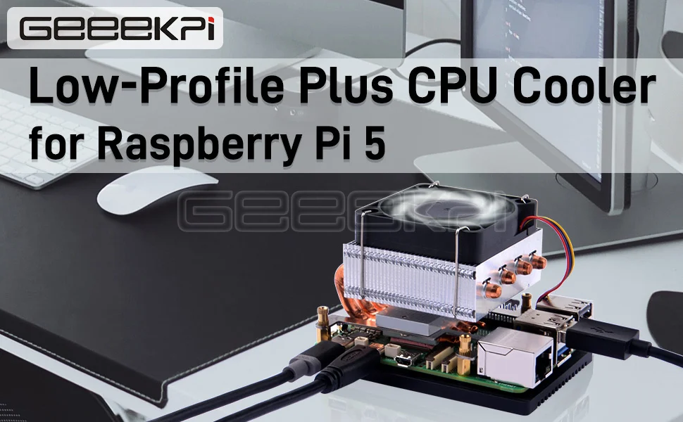 Geeekpi Low-profile Plus Cooler, CPU, G815 - detail 4