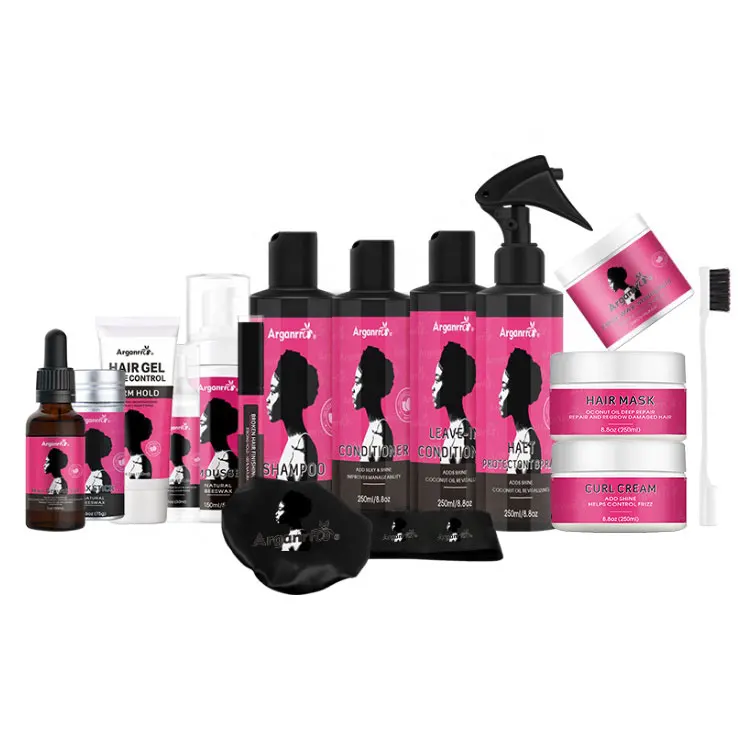 Custom Label Lightweight Silkening Mist Hair Spray Heat protection Spray for Protecting Hair Agaist Flat Ironing