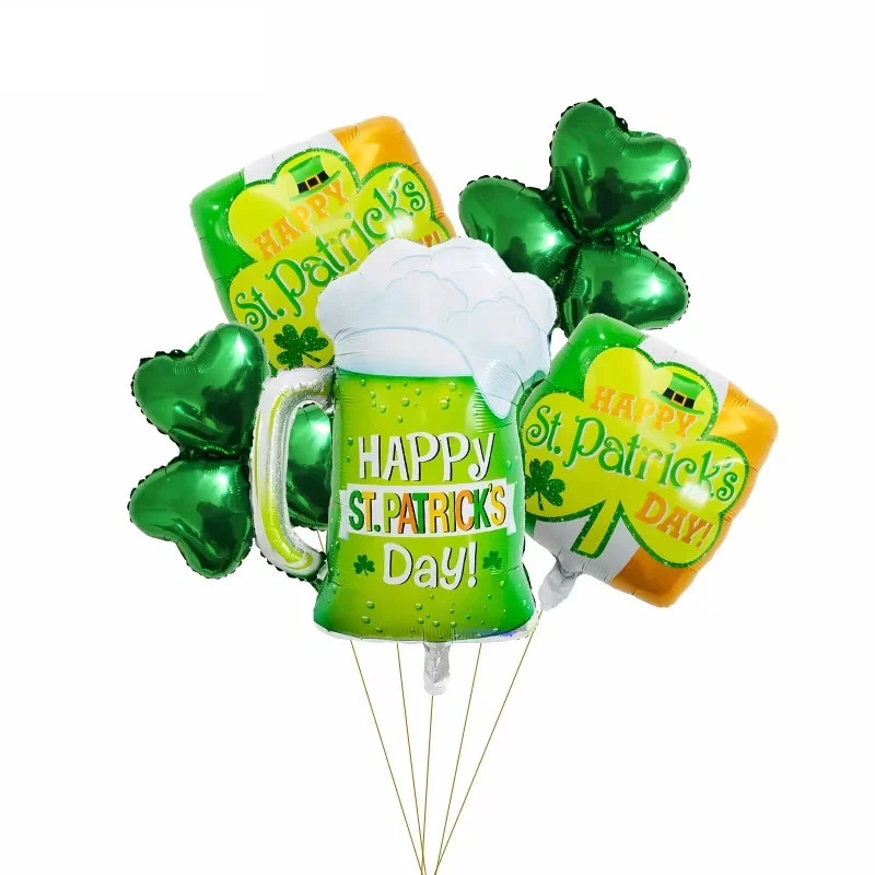 New Design 5pcs Xenon Foil Beer Festival Balloon St. Patrick's Day Irish  Beer Festival Party Decorations Supplier - Buy Balloons,Foil Beer Festival  Balloon,St. Patrick's Day Irish Beer Festival Party Decorations Supplier  Product