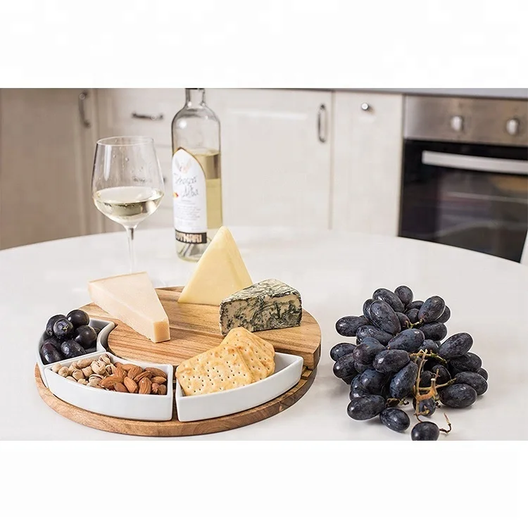 Набор доски для сыра и ножей, полный набор доски для резки сыра