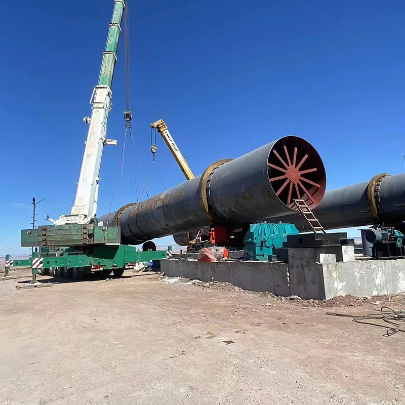 Capacity 200 Ton Per Day Active Lime Rotary Kiln