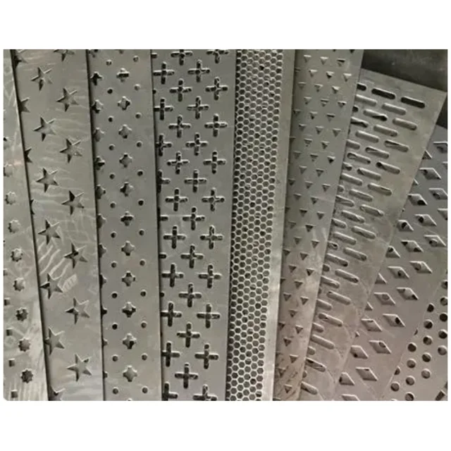 Customization Factory Direct Sale Metals Various of Hole Shape Perforated Metal Steel Plates for Food Machinery 2