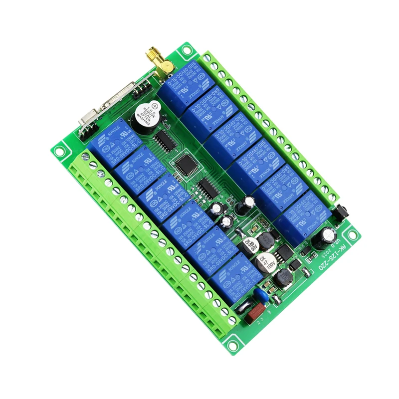12 Channel Wireless Remote Control Switch 433MHz 315MHz Remote Controller for Led Light Gate Industrial Control