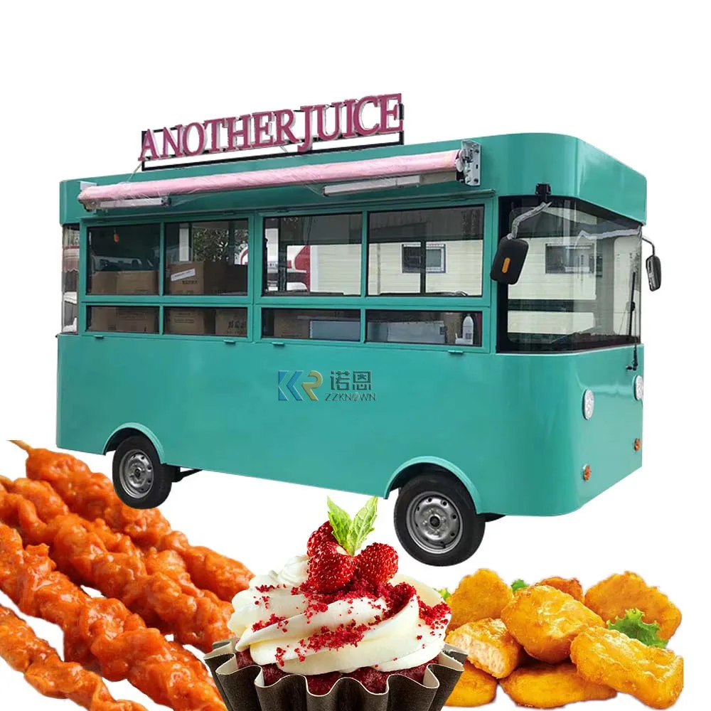 2023 Full Equipped Food Truck With Dot Ce Electric Fast Mobile Food