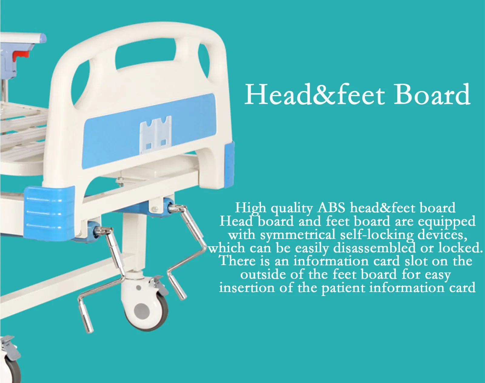 Factory Wholesale Medical Furniture Home Care Hospital Clinical Bed