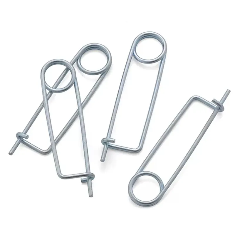 Custom Quick Release Key Easy Locking Pin Wire Lock Safety Cotter Pin Steel Brooch Shape Cotter Stainless Steel