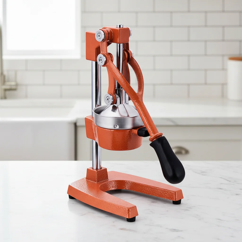 TEBAK Wholesale Cast Iron Manual Lemon Squeezer for Outdoor Household Hotel Use for Milk Tea Shop Manual Juicer Machine