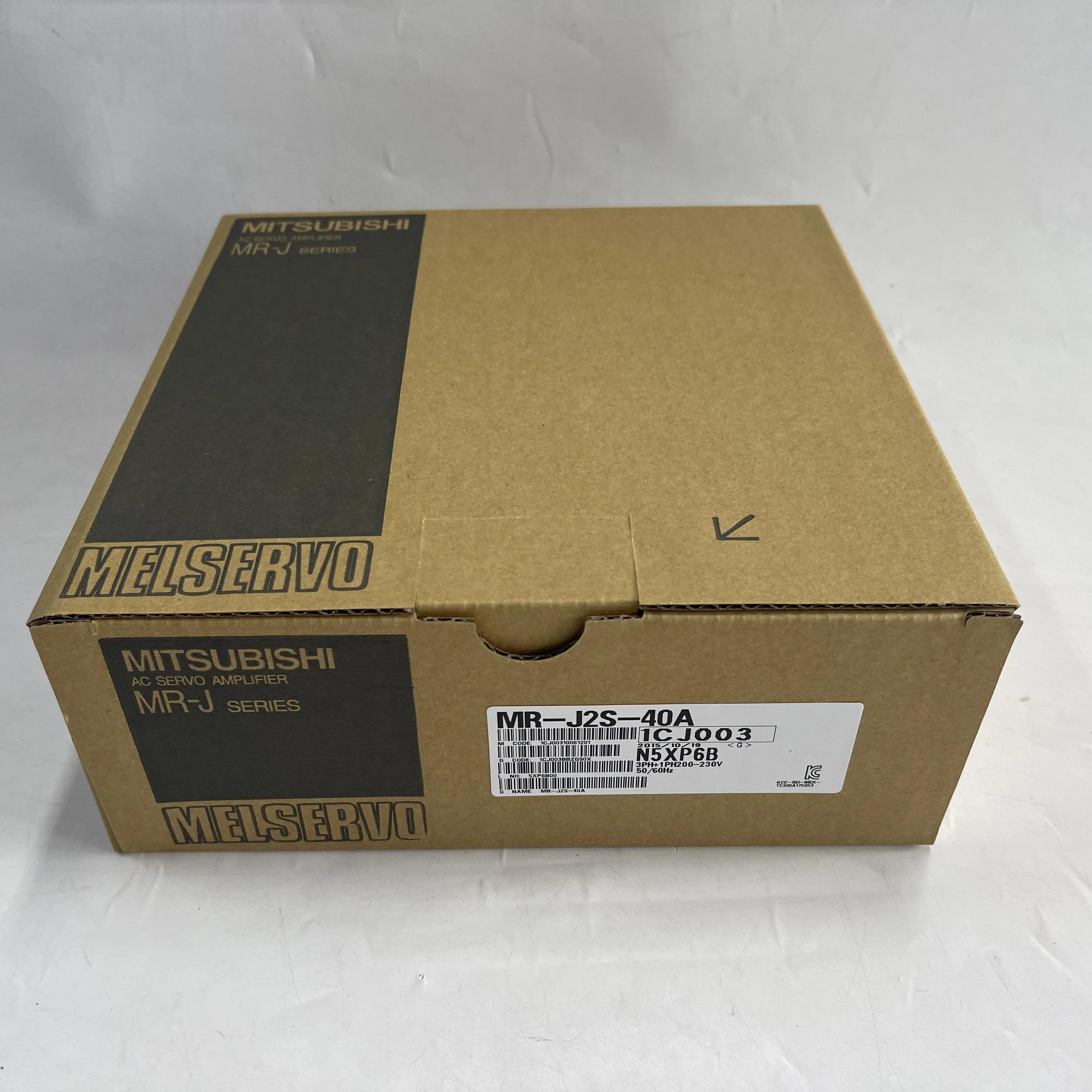 Mitsubishi MELSERVO J2S Series AC Servo Drive MR-J2S-40A Mitsubishi MELSERVO J2S Series AC Servo Drive MR-J2S-40A