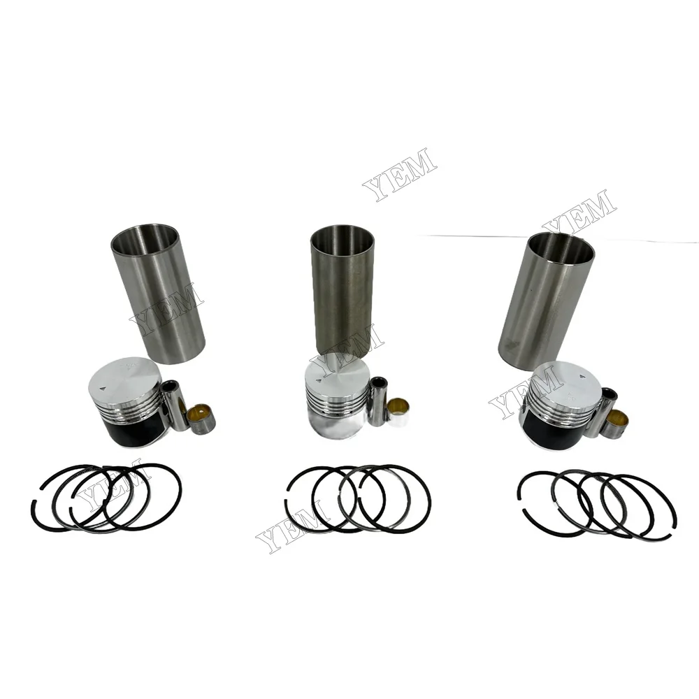 Cylinder Liner Kit Fit for Mitsubishi K3B Engine 4