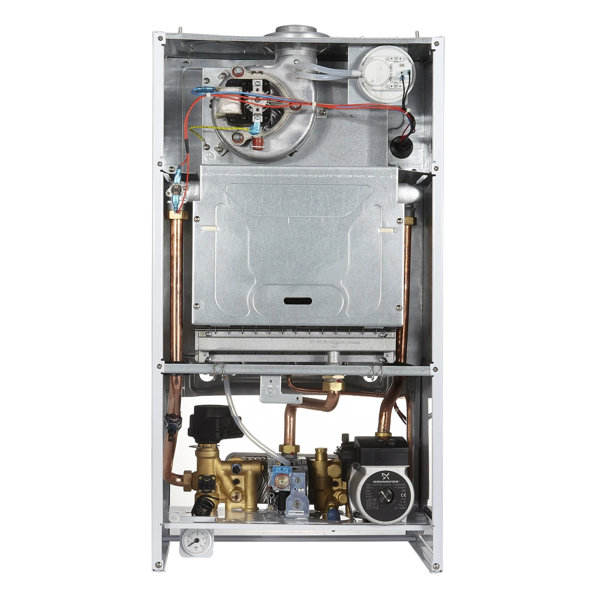 Combi Boiler Electric Wall Mounted Heating Boiler For Central Heating And Hot Water Used Gas