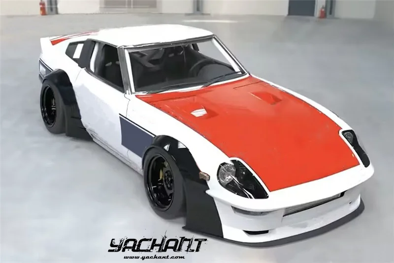 Fiber Glass 1979 To 1983 Datsun 280zx (s130) Pd Rb Style Body Kit Front ...