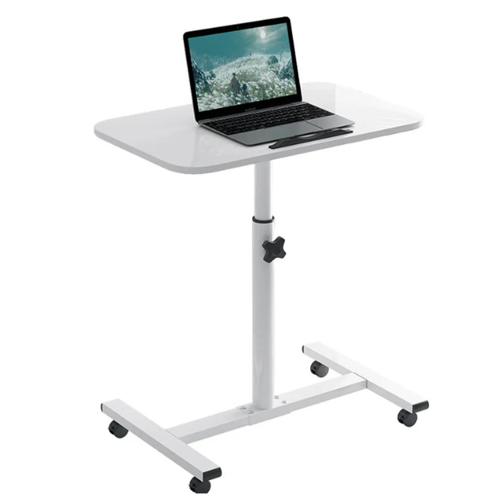 360 Degrees Rotating Desktop Creative Simple Portable Bjflamingo Computer Standing Desk with Wheels