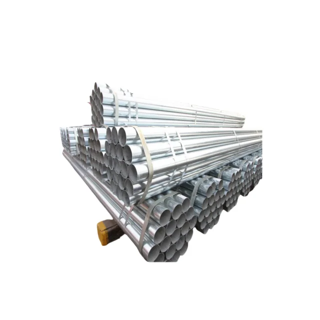 Tianjin High Quality Q235/Q195 Hot Dipped Galvanized Steel Tube Welded Construction Material Gi Pipe Round Pipes