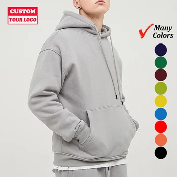Create Your Own Brand Hoodie Personalized Text or Image Design Keep Warm Custom Men Hoodies