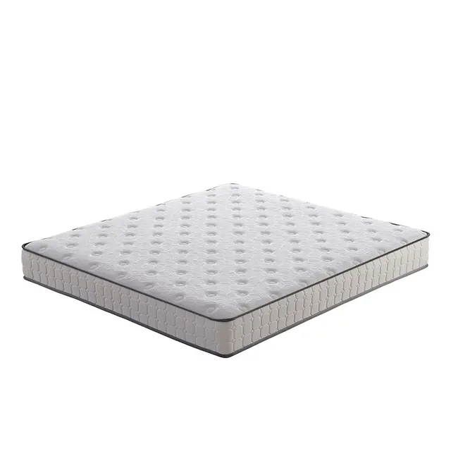 Super Soft Plum Knitting Oversize Hybrid Hotel Memory Cotton Mattress High-Density Spring with Thickened Sponge